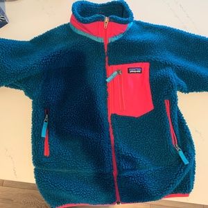 Patagonia Fleece Jacket Girls Size 7-8
